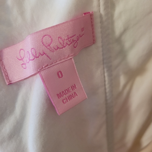 Lilly PULITZER Floral with Black Ants Sundress, Halter Dress Size 0 - Picture 5 of 7